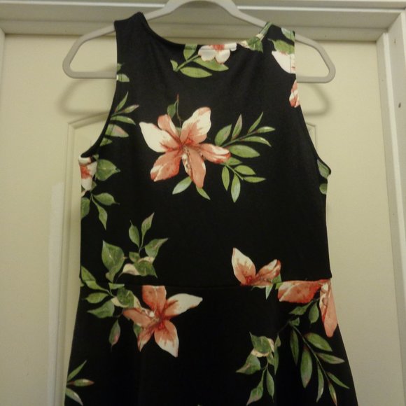 COQUETTE PRETTY GIRL AGNES DORA SLEEVELESS FLORALS MAXI DRESS LG - Picture 7 of 8
